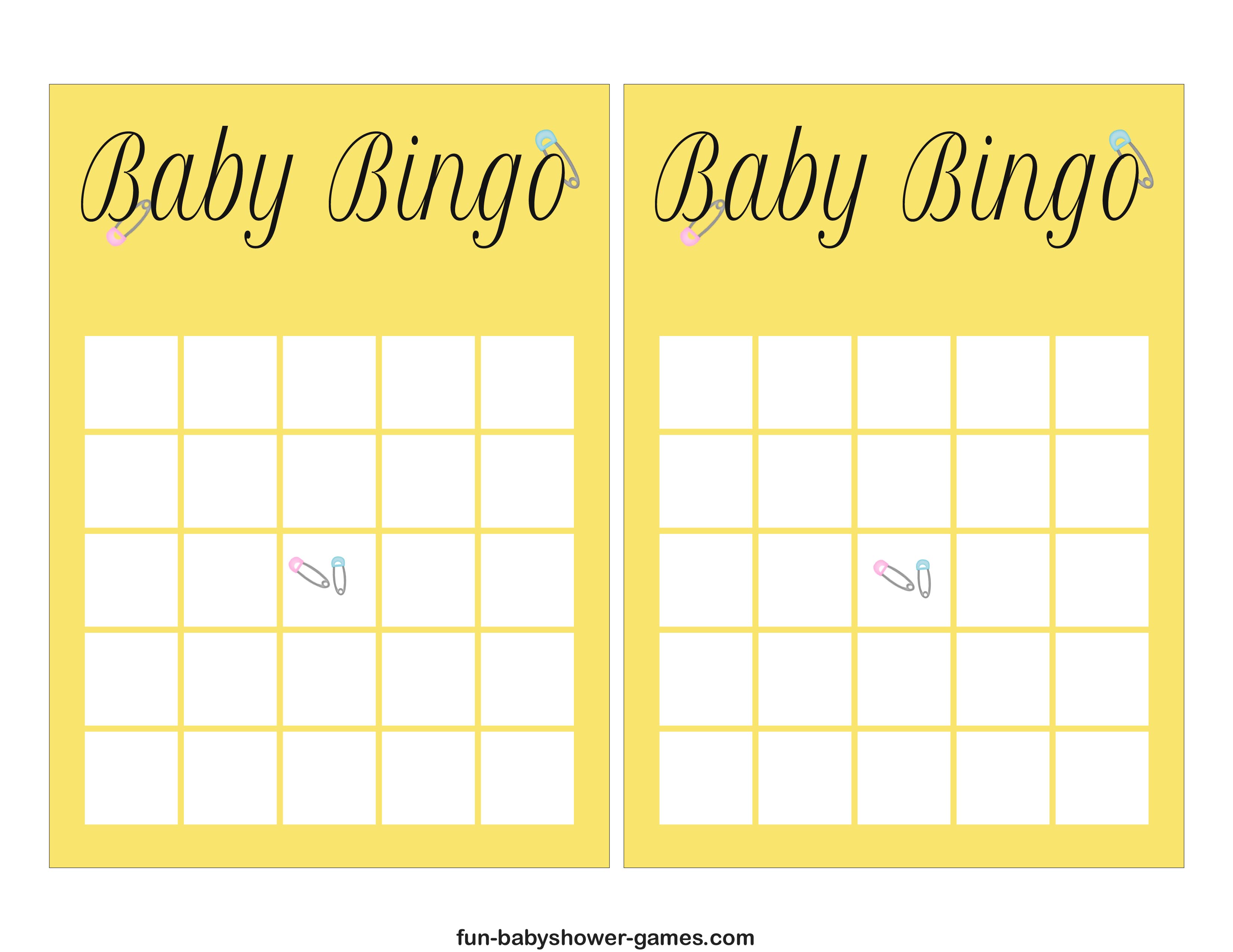 baby bingo