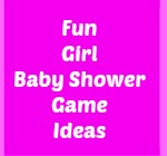 girl baby shower games