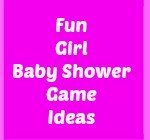 girl baby shower games